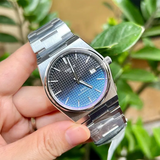 Tissot Powermatic 80 Automatic Gradient Blue Dial Silver Steel Strap Watch for Men - T137.407.11.051.01 Buy Now By Tissot