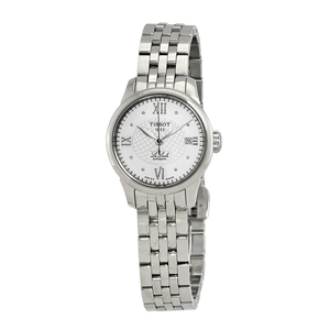 Tissot Le Locle Automatic Lady Silver Dial Silver Steel Strap Watch For Women - T41.1.183.16