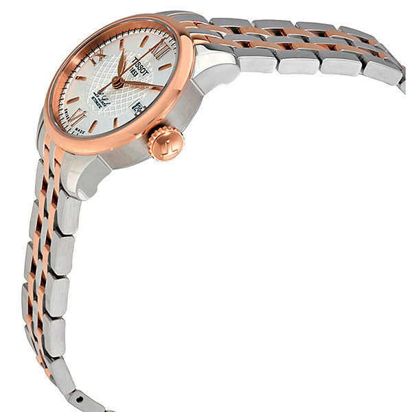 Tissot Le Locle Automatic Lady Silver Dial Two Tone Steel Strap Watch For Women - T41.2.183.16 Buy Now By Tissot