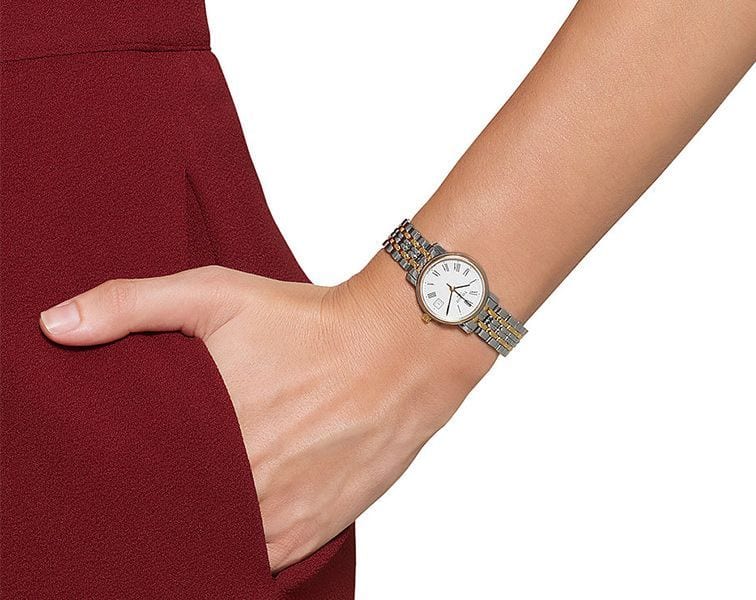 Tissot T Classic Desire Two Tone Quartz Watch For Women - T52.2.281.13 Buy Now By Tissot