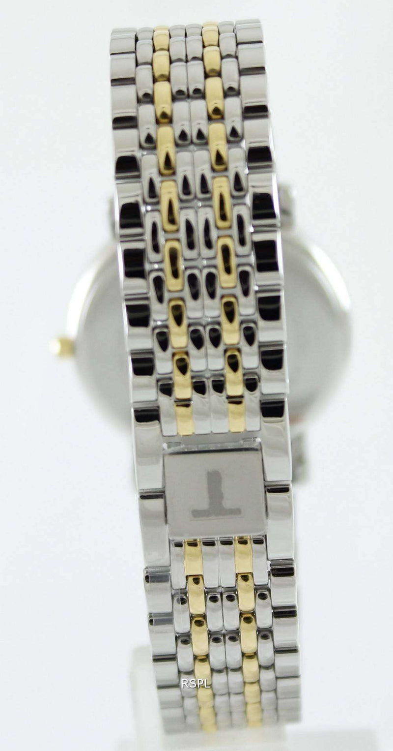 Tissot T Classic Desire White Dial Two Tone Watch For Men - T52.2.481.13 Buy Now By Tissot