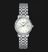 Tissot T Classic Desire White Dial Silver Steel Strap Watch for Women - T52.1.281.31 Buy Now By Tissot