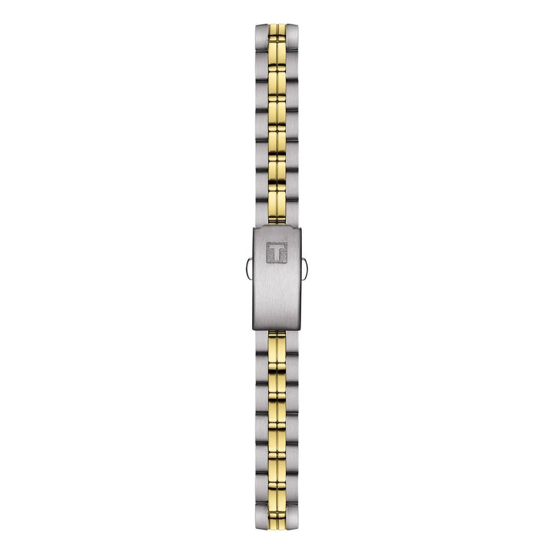 Tissot T Classic PR100 White Dial Two Tone Steel Strap Watch For Women - T049.210.22.032.00 Buy Now By Tissot