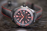 Tag Heuer Aquaracer Caliber 5 Black Dial Black Nylon Strap Watch for Men - WAY208A.FC6381 Buy Now By Tag Heuer