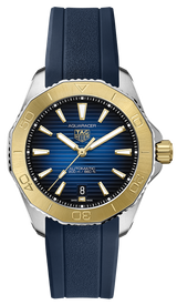 Tag Heuer Aquaracer Professional 200 Automatic Blue Dial Blue Rubber Strap Watch for Men - WBP2150.FT6210 Buy Now By Tag Heuer