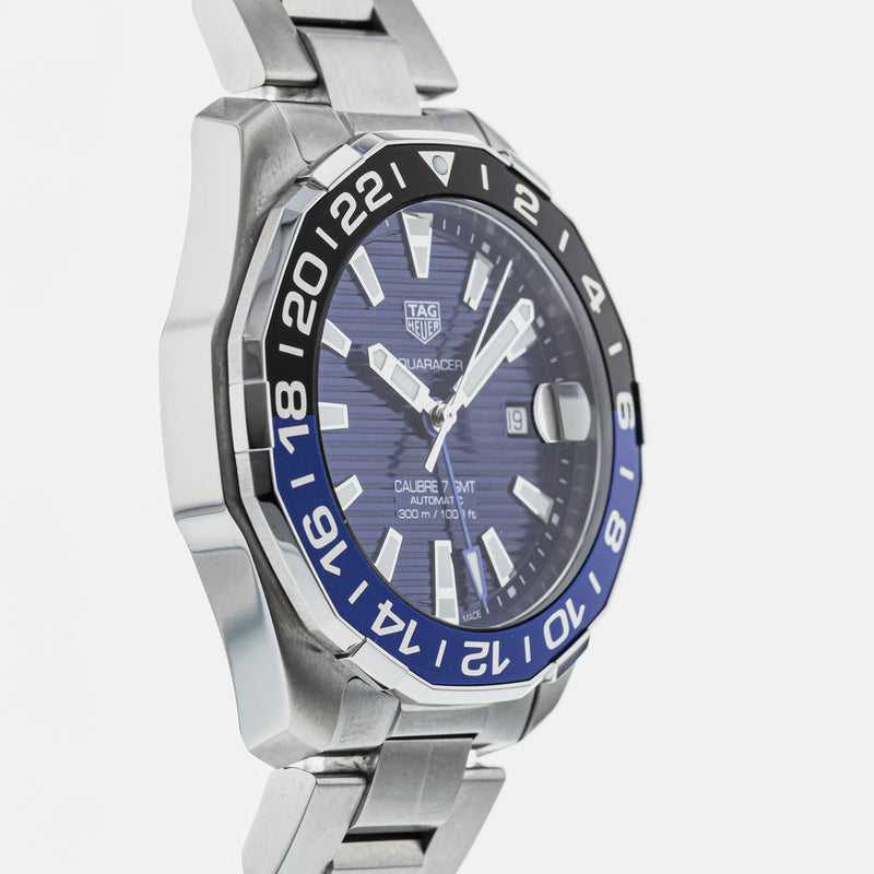 Shop Tag Heuer Aquaracer Blue Dial Watch for Men - WAY201T.BA0927 in USA