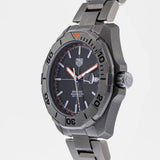 Tag Heuer Aquaracer Bamford Automatic Black Dial Grey Steel Strap Watch for Men - WAY208F.BF0638