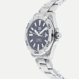Shop Tag Heuer Aquaracer Automatic Caliber 5 Black Dial Silver Steel Strap Watch for Men - WBD2110.BA0928 in USA