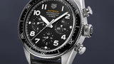 Tag Heuer Autavia Chronometer Flyback Automatic Chronograph Black Dial Black Leather Strap Watch for Men - CBE511A.FC8279 Buy Now By Tag Heuer
