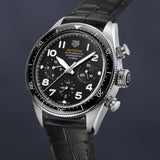 Tag Heuer Autavia Chronometer Flyback Automatic Chronograph Black Dial Black Leather Strap Watch for Men - CBE511A.FC8279 Buy Now By Tag Heuer