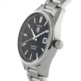 Tag Heuer Carrera Automatic Black Dial Silver Steel Strap Watch for Men - WAR211A.BA0782 Buy Now By Tag Heuer