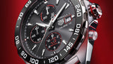 Tag Heuer Formula 1 Chronograph Senna Grey Dial Silver Steel Strap Watch for Men - CAZ201D.BA0633 Buy Now By Tag Heuer