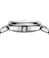 Shop Tag Heuer Link Quartz Diamonds Mother of Pearl Dial Silver Steel Strap Watch for Women - WBC1312.BA0600 in USA