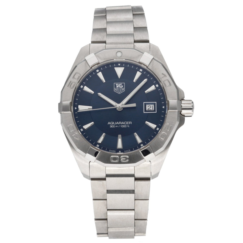 Shop Tag Heuer Aquaracer Blue Dial Watch for Men - WAY1112.BA0928 in USA