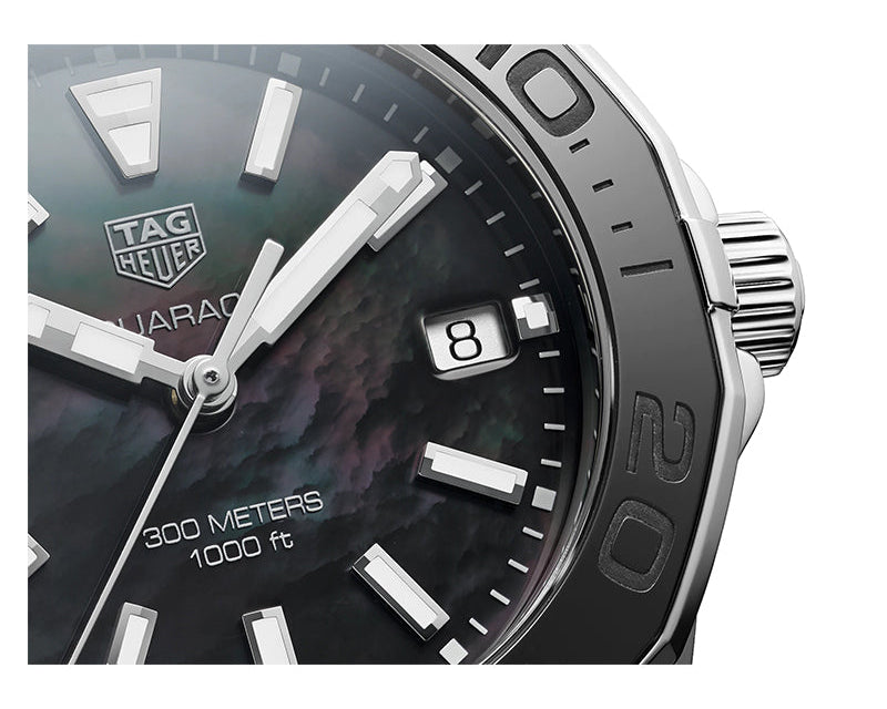Tag Heuer Aquaracer Black Dial Watch for Women - WAY131M.BA0748 Buy Now By Tag Heuer