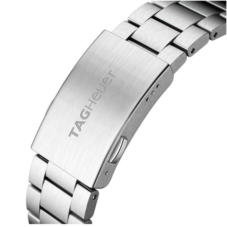Shop Tag Heuer Formula 1 Limited Edition Green Dial Silver Steel Strap Watch for Men - WAZ1017.BA0842 in USA
