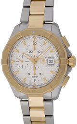 Tag Heuer Aquaracer Caliber 16 Automatic White Dial Two Tone Steel Strap Watch for Men - CAY2121.BB0923 Buy Now By Tag Heuer