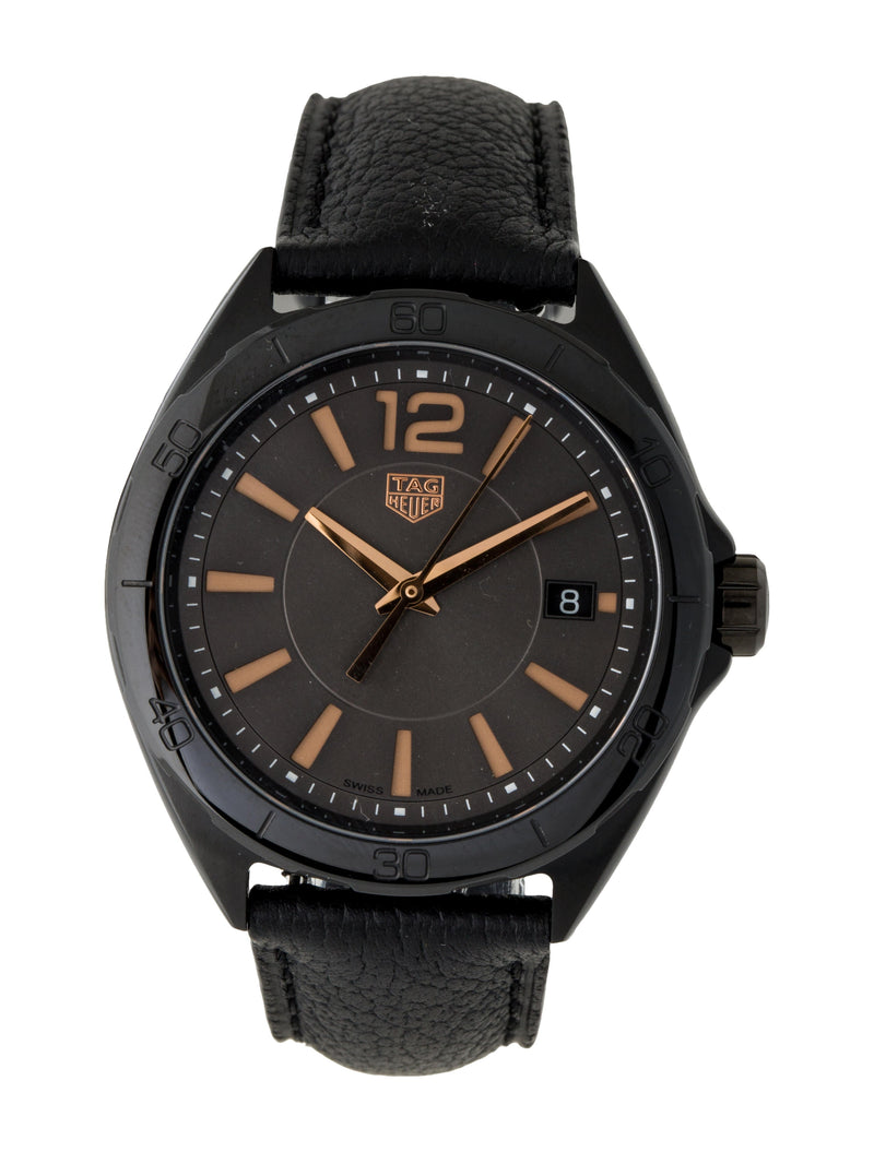 Tag Heuer Formula 1 Quartz Black Dial Black Leather Strap Watch for Women - WBJ1314.FC8230 Buy Now By Tag Heuer