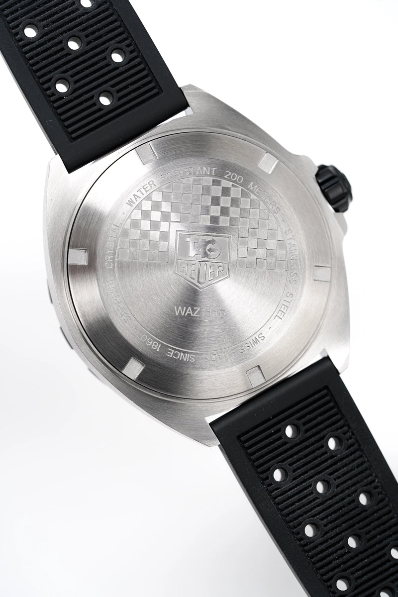 Tag Heuer Formula 1 Quartz Blue Dial Black Rubber Strap Watch for Men - WAZ1118.FT8023 Buy Now By Tag Heuer