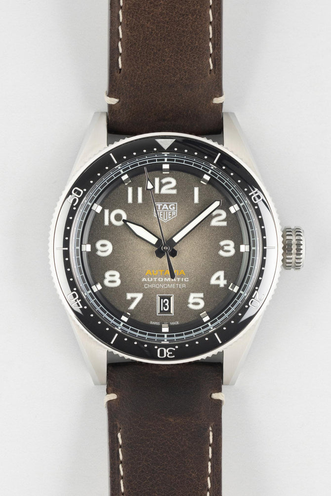 Tag Heuer Autavia Automatic Grey Dial Watch for Men - WBE5114.FC8266 Buy Now By Tag Heuer