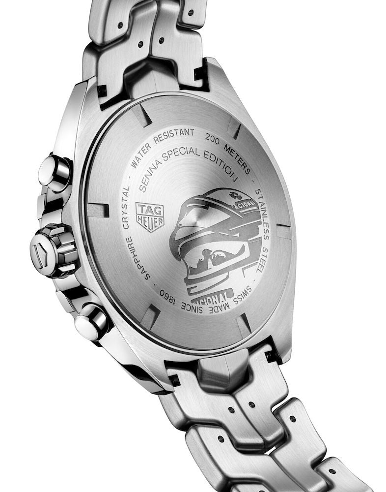 Tag Heuer Formula 1 Ayrton Senna Special Edition Grey Dial Silver Steel Strap Watch for Men - CAZ101AF.BA0637 Buy Now By Tag Heuer