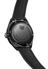 Shop Tag Heuer Formula 1 Quartz Black Dial Black Leather Strap Watch for Women - WBJ1414.FC8234 in USA