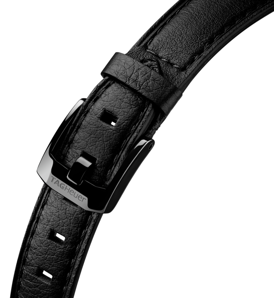 Tag Heuer Formula 1 Diamonds Black Dial Black Leather Strap Watch for Women - WBJ1417.FC8234
