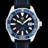Shop Tag Heuer Aquaracer Black Dial Watch for Men - WAY201C.FC6395 in USA