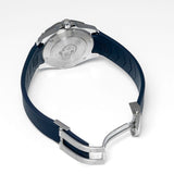 Shop Tag Heuer Aquaracer Calibre 5 Blue Dial Blue Silicone Strap Watch for Men - WAY211C.FT6155 in USA