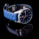 Tag Heuer Carrera Quartz Blue Dial Blue Calfskin Leather Strap Watch for Women - WAR1112.FC6391 Buy Now By Tag Heuer