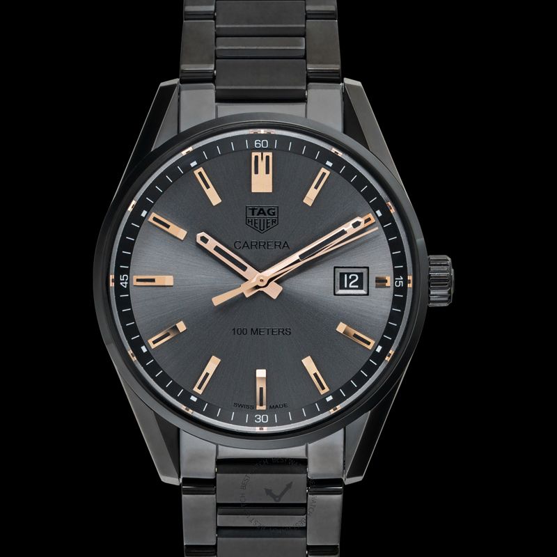 Tag Heuer Carrera Special Edition Black Dial Black Steel Strap Watch for Women - WAR1113.BA0602 Buy Now By Tag Heuer