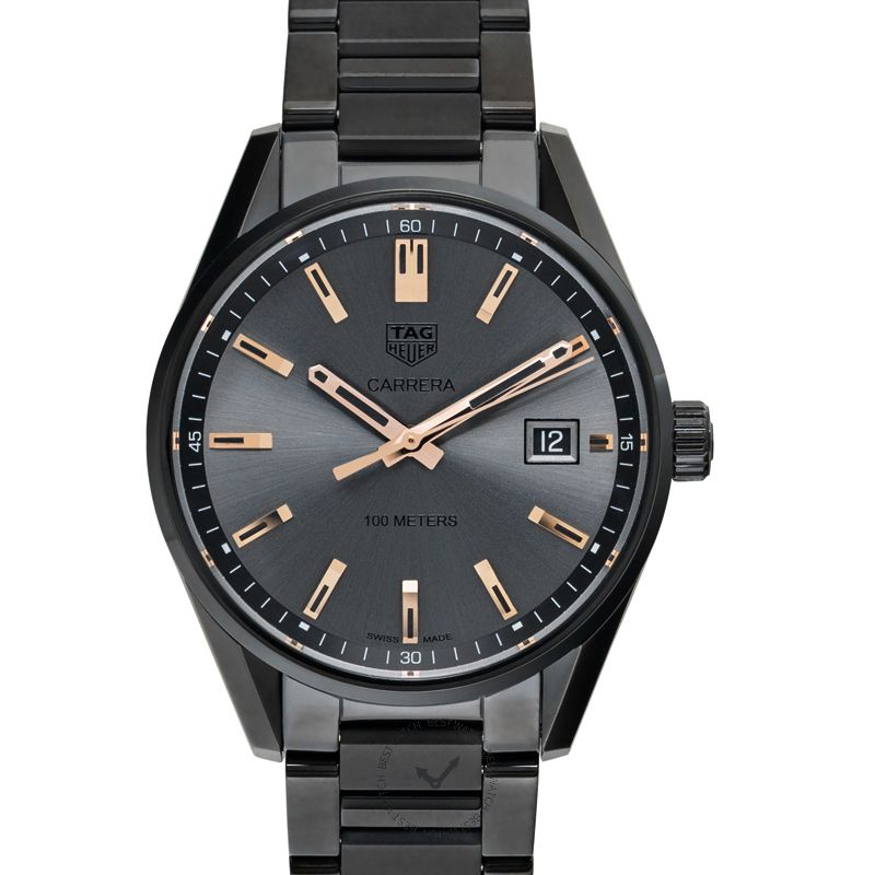 Tag Heuer Carrera Special Edition Black Dial Black Steel Strap Watch for Women - WAR1113.BA0602 Buy Now By Tag Heuer