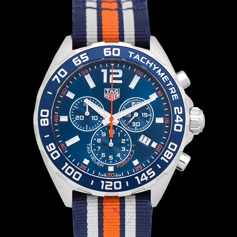 Shop Tag Heuer Formula 1 Blue Dial Watch for Men - CAZ1014.FC8196 in USA