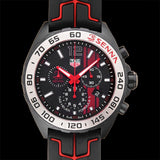 Tag Heuer Formula 1 Ayrton Senna Limited Edition Black Dial Two Tone Rubber Strap Watch for Men - CAZ1019.FT8027 Buy Now By Tag Heuer