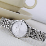 Shop Longines Lyre 25mm Stainless Steel Watch for Women - L4.259.4.72.6 in USA