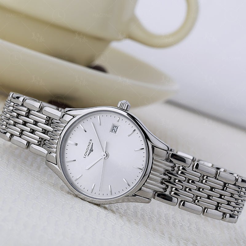 Shop Longines Lyre 25mm Stainless Steel Watch for Women - L4.259.4.72.6 in USA