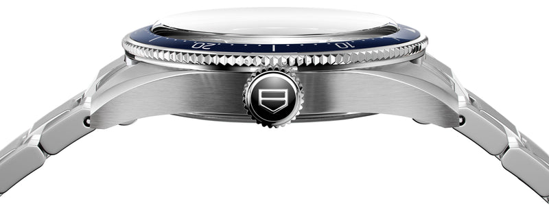 Tag Heuer Autavia Automatic Blue Dial Silver Steel Strap Watch for Men - WBE5116.EB0173 Buy Now By Tag Heuer