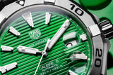 Tag Heuer Aquaracer Diamonds Emerald Green Dial Silver Steel Strap Watch for Women - WBD1316.BA0740 Buy Now By Tag Heuer