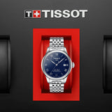 Tissot Le Locle Powermatic 80 Blue Dial Silver Steel Strap Watch For Men - T006.407.11.043.00 Buy Now By Tissot