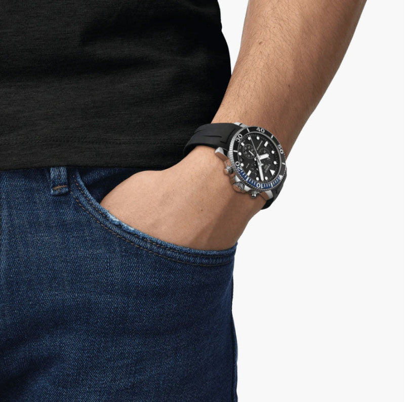 Tissot Seastar 1000 Quartz Chronograph Watch For Men - T120.417.17.0251.02 Buy Now By Tissot