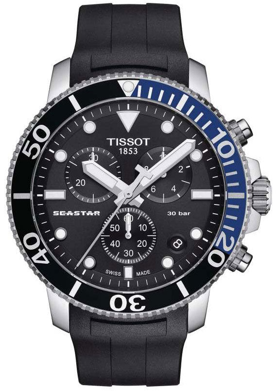 Tissot Seastar 1000 Quartz Chronograph Watch For Men - T120.417.17.0251.02 Buy Now By Tissot