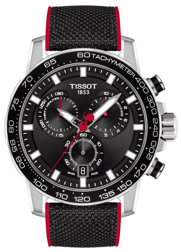 Tissot Supersport Vuelta Special Edition Chrono Black Dial Black Nylon Strap Watch for Men - T125.617.17.051.01 Buy Now By Tissot