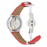 Tissot Chemin Des Tourelles Powermatic 80 Mother of Pearl White Dial Red Leather Strap Watch For Women - T099.207.16.118.00 Buy Now By Tissot