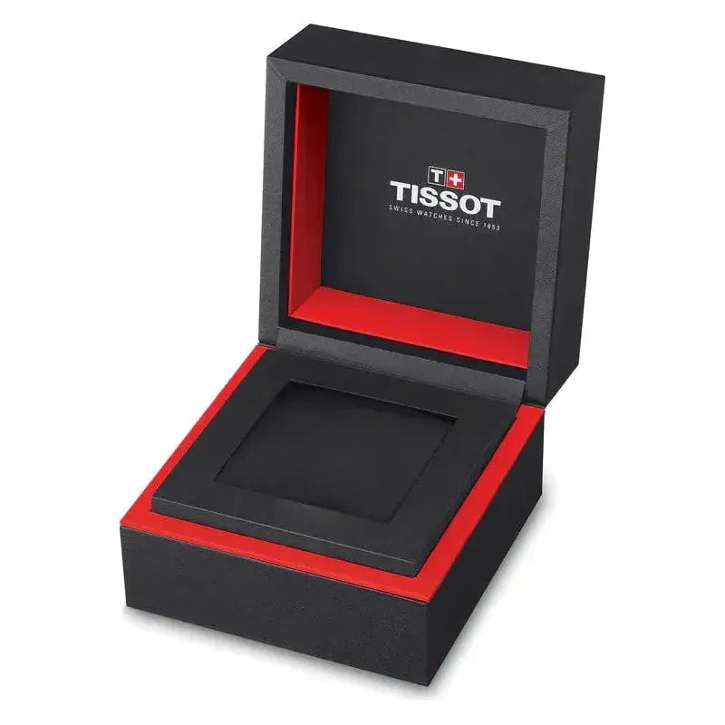 Tissot PRX Powermatic 80 Carbon Black Dial Black Rubber Strap Watch for Men - T137.907.97.201.00