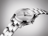 Tissot T Wave Diamonds White Dial Silver Steel Strap Watch For Women - T112.210.11.036.00 Buy Now By Tissot