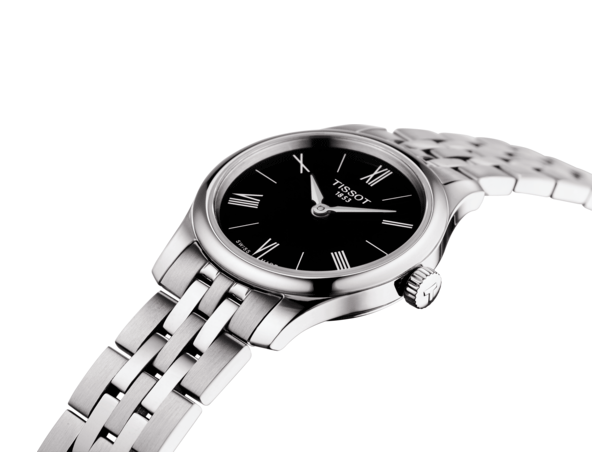 Tissot T Classic Tradition 5.5 Lady Black Dial Watch For Women - T063.009.11.058.00 Buy Now By Tissot