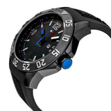 Shop Tommy Hilfiger Sport Multifunction Black Dial Black Rubber Strap Watch for Men - 1790983 in USA