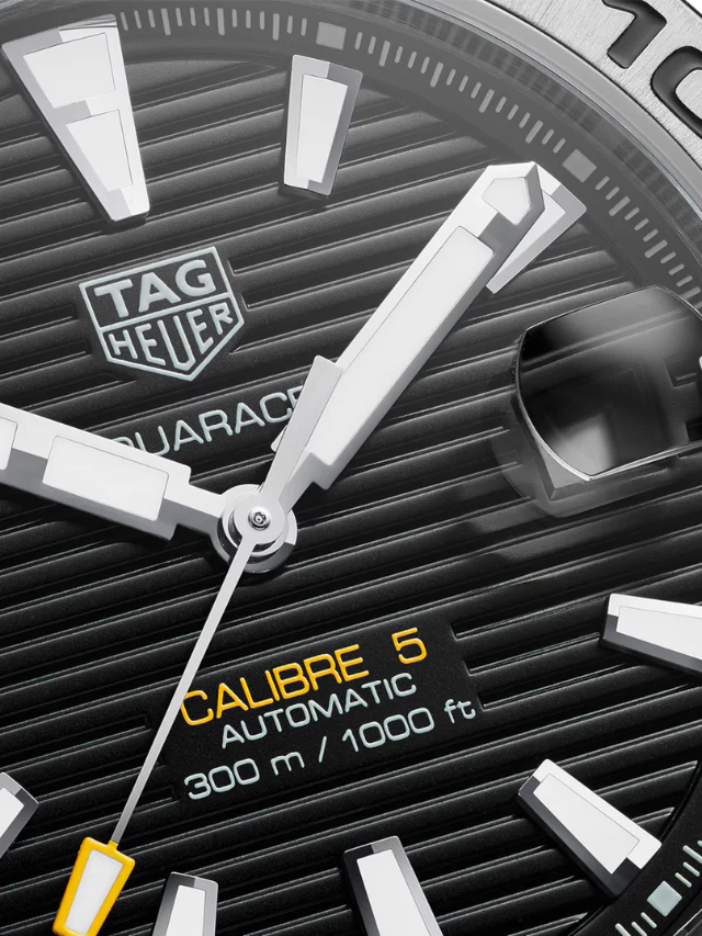 Shop Tag Heuer Aquaracer Automatic Caliber 5 Black Dial Silver Steel Strap Watch for Men - WBD2110.BA0928 in USA