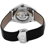Tag Heuer Carrera Calibre 5 Automatic Black Dial Black Leather Strap Watch for Men - WAR201C.FC6266 Buy Now By Tag Heuer