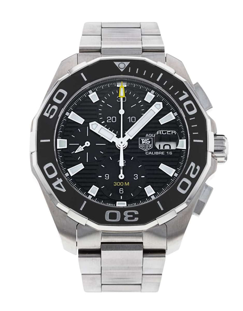Shop Tag Heuer Aquaracer Black Dial Watch for Men - CAY211A.BA0927 in USA